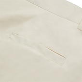 economico Attività commerciale-Per uomo Shorts Shorts di Lino Shorts eleganti Pantaloncini Estivi Cerniera Tasca Tinta unita Comodità Traspirante Lunghezza al ginocchio Quotidiano Abbigliamento casual alla moda Affari Moda Casual