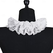 economico Accessori e altro-Retrò Vintage Rococò Vittoriano Collare staccabile Principessa Gentildonna Pizzo Costume Per donna Carnevale Halloween Fiera Rinascimentale Adulti Altri Accessori