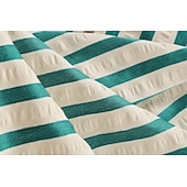 preiswerte Kleider-Vintage inspiriert Midlänge A-Linie Kleid Swing-Kleid Kurze Ärmel Gestreift A-Linie Kostüm Mädchen Kindertag Maskerade Urlaub Alltagskleidung Kinder Kleid Abschlussballkleider Frühling &amp; Sommer