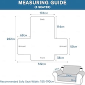 olcso Kanapéhuzat-vízálló kanapéhuzat 1 2 3 személyesre, háziállatbarát, rugalmas kanapévédő, csúszásmentes bútorhuzat nappaliba