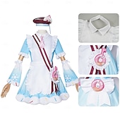 cheap Anime Costumes-Maid Costume Anime Dress Maid Suits Cosplay Suits Halloween Carnival Masquerade Anime Expo Costume For Women's Adults'