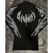 Χαμηλού Κόστους T-shirts και αμάνικα μπλουζάκια για τρέξιμο-Ανδρικά Αφηρημένο Tricou de Alergat Μπλούζα συμπίεσης Άνοιξη Φθινόπωρο Μακρυμάνικο Γρήγορο Στέγνωμα Συμπίεση Ύγρανση Γυμναστήριο προπόνηση Ενεργή εκπαίδευση Ασκηση Θαλασσί Μαύρο Λευκό ΑΘΛΗΤΙΚΑ ΡΟΥΧΑ