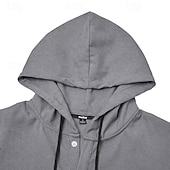 Χαμηλού Κόστους Ανδρικά Πόβερ Μπλουζάκια-Ανδρικά Πουκάμισο Casual πουκάμισο Κοτλέ πουκάμισο Θαλασσί Λευκό Βαθυγάλαζο Σκούρο γκρι Μακρυμάνικο Σκέτο Με Κουκούλα Αιτιώδης συνάφεια Causal Με Κουκούλα Ρούχα Βίντατζ Μοντέρνα Κομψό στυλ street