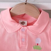 voordelige Sets-Voor meisjes 3D Ruitjes T-shirt &amp; rok Roze Mouwloos Andere prints Zomer Casual Peuter 1-5 jaar Strakke ronde hals Buiten
