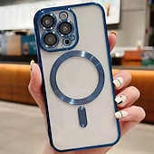 preiswerte Handyhülle für iPhone-Handy Hülle Handyhüllen Für iPhone 17 Air 17 16 15 14 Pro Max Plus 13 Pro Max Rückseite Magnetisch Stoßfest Retro TPU