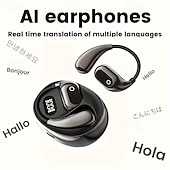 cheap Translation Earbuds-Open Air Traductor, Translation Wireless Bluetooth Earphones, Language Translator Earbuds Real-Time with 138 Languages fit iOS &amp; Android
