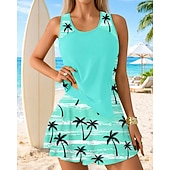 رخيصةأون تنجيد السباحة وبيكيني-نسائي ثوب السباحة تانكيني قطعتين استوائي سريع جاف مطاط بدون كم ملابس السباحة تزلج على الماء شاطئ سباحة الصيف