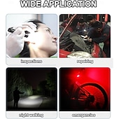 halpa Tasku-, kynä- yms. valot-Ladattavat kynätaskulamput työvalolla, kannettavat LED-taskulamput, kirkkaat taskulamput kotiin, autoon, hätätilanteisiin, C-tyypin laturilla, 6 valotilaa, LCD-näyttö