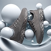 Χαμηλού Κόστους Καθημερινά Sneakers-Ανδρικά αθλητικά παπούτσια από κόκκινο mesh – ελαφριά και εύκαμπτα, κομψά και άνετα, ιδανικά για τρέξιμο και καθημερινή χρήση.
