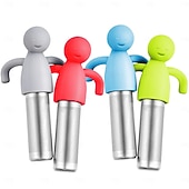 levne Kuchyňské náčiní a pomůcky-4 kusy rukojeti na čajový infuzér, síťované sítko na čajový šálek, filtrační sítko na sypaný čaj, roztomilé jemné sítko na čaj z nerezové oceli, filtrační kulička na čaj, difuzér na čaj, strouhadlo na