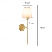 levne Vnitřní nástěnná světla-Vevnitř Moderní Nordický styl Vnitřní nástěnná svítidla Obývací pokoj Ložnice Kov Látka nástěnné svítidlo 110-240 V