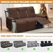 tanie Pokrowce na sofę-Wodoodporna pikowana mata na sofę rozkładaną, podwójna, potrójna, ochraniacz na sofę, do domu, salonu, prezent dla właścicieli zwierząt