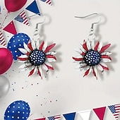 tanie Akcesoria-250. rocznica USA Nausznice Cosplay Dla dorosłych Damskie Dzień Niepodległości 4 lipca Impreza Spektakl Wystroić