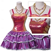 Недорогие Женские костюмы-Костюмы киногероев кукла Инвентарь Маскарад Y2K for Жен. Взрослые Хэллоуин Карнавал Девичник