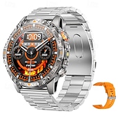 abordables Montres connectées-iMosi YK16 Montre intelligente 1.7 pouce Montre connectée avec appels Bluetooth Podomètre Rappel d'appel Moniteur d'Activité Compatible avec Android iOS Unisexe Longue Veille Appels Mains Libres