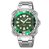 ieftine Ceasuri Quartz-SKMEI Bărbați Ceasuri de cuarț Minimalist Cadran mare Modă Afacere Luminos Calendar IMPERMEABIL Decorațiuni Oţel Uita-te