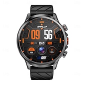 baratos Smartwatch-Relógio inteligente Lokmat Appllp 8 Pro de 1,85 polegadas com 4G LTE, pedômetro, lembrete de chamadas, monitor de sono, compatível com Android e iOS, unissex, GPS, chamadas em modo mãos-livres, controle de mídia, IPX-4, 52 mm.
