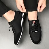 Χαμηλού Κόστους Καθημερινά Sneakers-Ανδρικά λευκά αθλητικά αθλητικά παπούτσια με αεριζόμενο σχεδιασμό, ελαφριά και άνετα, ιδανικά για τρέξιμο και δραστήριες εξόδους