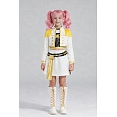 tanie Stroje dla dziewcząt-Zainspirowane K-popem Zainspirowany koreańskim idolem Gwiazda popu Kostium Fantazyjne przebranie Wirtualny idol for Dla dziewczynek Dzieci Halloween Karnawał Spektakl Comic Con Anime Expo