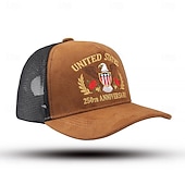 economico Accessori-Cappellino da baseball Bandiera Americana Retrò Vintage Eredità Patriotico 1776-2026 per Unisex Adulti Stampa 3D  per Giorno dell'Indipendenza / 4 Luglio 4 Luglio All'aperto Casual Quotidiano