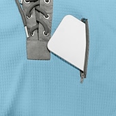 رخيصةأون تي شيرت منسوج بالوافل-رجالي تي شيرت وافل تي شيرت وافل هينلي قميص كم طويل مع قبعة ربط الحذاء حتى الرقبة الخريف خريف &amp; شتاء لون الصلبة محكم التقليدية / المعتقة هودي رباط فضفاض المنزل الأماكن المفتوحة أزرق فاتح أسود أبيض