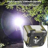 levne Svítilny-Přenosná solární LED kempingová lucerna, vodotěsná, IPX4, dobíjecí, se solárním nabíjením 2000 mAh &amp;LED indikátor napájení svítilna s 6 režimy přenosná svítilna stanová světla pro kempování a