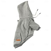 cheap Hoilday-St.Patrick's Day Dog Sweaters for Small Dogs, Fall Warm Dogs Boy Clothes Sweater, Medium Puppy with Pocket Fleece for Small Dog Girl Winter Hoodie Pet Clothes, Pet Supplies Red