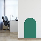 abordables Pegatinas de pared-Geométrico Adhesivos de Pared Sala de estudio / Sala de niños y jardín de infantes, Removible / Pre-pegar Vinilo Decoración hogareña Tatuajes de pared 1 PC