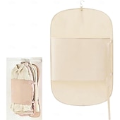 abordables Rangement et organisation-Organisateur de placard polyvalent en panneau de fibres, sac de rangement en panneau de fibres, cintres gain de place pour manteaux, costumes et doudounes