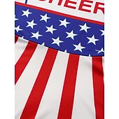  fantasias de líder de torcida, cosplay infantil, fantasias de Halloween para meninas, carnaval, Dia da Independência/4 de julho, festa, apresentação, baile de máscaras.