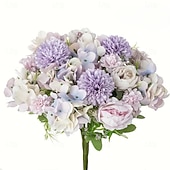 halpa Tekokukat-3 nippua ulkokäyttöön tarkoitettuja tekonurmi- ja pionikukkia, UV-suojattuja ja realistisia, sopivia sisä- ja ulkopuutarhan ikkunalaudoille keväällä, kesällä ja syksyllä häihin