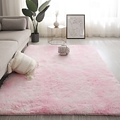 economico Tappeti-tappeto per camera da letto in stile nordico, tappeto morbido e decorativo per soggiorno, tavolino da caffè, comodino e arredamento per cameretta delle ragazze