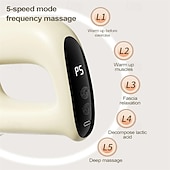 cheap Body Massager-Full Body Fascia Ring Multifunctional Full-Body Fascia Massager Electric Massage Tool Rechargeable Muscle Recovery Relaxation