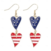  250. rocznica USA Nausznice Cosplay Dla dorosłych Damskie Dzień Niepodległości 4 lipca Impreza Spektakl Wystroić