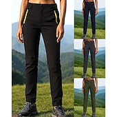 olcso Alsók-Női Planinarske hlače Vízálló nadrág Softshell nadrág Tavasz Ősz Külső Normál Vízálló Szélbiztos Alsók Zseb Fekete Kék Kempingezés és túrázás Futás S M L XL XXL