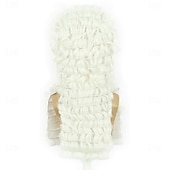 رخيصةأون باروكات تاريخية-باروك رجال ونساء طويل مجعد أبيض كبير باروك قاضٍ مستعمر باروك مضحك لزي تنكر