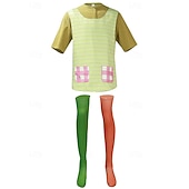 abordables Disfraces de mujer-Carnaval 2026 Disfraz de lujo Chica pelirroja divertida Cosplay Adulto Mujer Víspera de Todos los Santos Carnaval Fiesta Disfrazarse