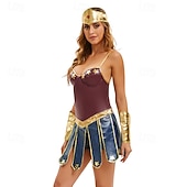  ρούχα για το φόρεμα cosplay ενηλίκων γυναικών αποκριάτικο καρναβάλι ημέρας ανεξαρτησίας / 4ης Ιουλίου πάρτι παράσταση μεταμφίεση μεταμφίεση