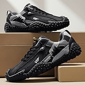 economico Sneakers Casual-scarpe da ginnastica sportive bianche e blu da uomo, pannelli in rete traspirante, suola ammortizzata, stile sportivo casual per camminare e viaggiare