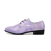 voordelige Derby Schoenen-Blauwe herenschoenen met krokodillenprint, vetersluiting, bovenkant van imitatieleer, modieuze luxe stijl, geschikt voor stijlvolle mannen bij feestjes en speciale gelegenheden.