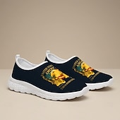 levne Pánské boty-Hlavní město USA 250. výročí Pánské patriotické grafické tenisky - lehké prodyšné slip-on volnočasové boty chůze s potiskem americké vlajky pro průvody cestování streetwear a každodenní použití