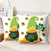 halpa Heitä tyynyt, insertit ja kannet-1 kpl Sametti Tyynynpäälinen, Painettu Yksinkertainen Vapaa-aika Neliö Vetoketju perinteinen Klassikko