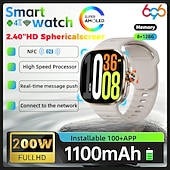 billige Smartklokker-M99 Smartklokke 2.14 tommers Smartklokke 3G 4G 3G Skritteller Samtalepåminnelse Aktivitetsmonitor Kompatibel med Android iOS Herre GPS Lang ventetid Vanntett IP68 50mm urkasse