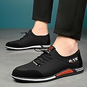 Χαμηλού Κόστους Καθημερινά Sneakers-Ανδρικά λευκά αθλητικά αθλητικά παπούτσια με αεριζόμενο σχεδιασμό, ελαφριά και άνετα, ιδανικά για τρέξιμο και δραστήριες εξόδους