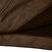 levne pánské základní mikiny s kapucí-Pánské Kapuce Svetrová mikina s kapucí Mikina s kapucí Hnědá Trávová zelená Kapuce Bez vzoru Slátanina Klokaní kapsa Sporty a outdoor Ležérní Denní Polyester Vinobraní Šik ven Chladný Zima Oblečení