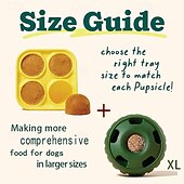 abordables Juguetes para masticar-Pelota para lamer Pupsicle para perros - premios duraderos - juguete interactivo para perros - juguete de relleno para distraer a tu cachorro - seguro para perros - fácil de limpiar