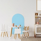 baratos Adesivos de Parede-Geométrico Adesivos de Parede Sala de Estudo / Quarto Infantil &amp; Jardim de Infância, Removível / Pré-colar Vinil Decoração do lar Decalque 1pç