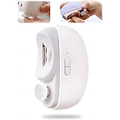 abordables Soins Personnels &amp; Santé-Coupe-ongles électrique 2 en 1, coupe-ongles automatique et polisseur électrique multifonctionnel avec 2 vitesses réglables pour seniors, enfants et adultes