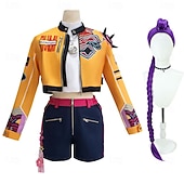  Kpop Inspired Korean Idol Inspired Pop Star Cosplay Costume Cosplay Wigs Cosplay Costume for Girls' Kid's Halloween Children's Day Masquerade