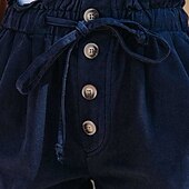 cheap Hot Shorts-Women's Shorts Summer Shorts Beach Shorts Vacation Fashion Casual Daily Short High Waist Solid Color Plain Drawstring Pocket Elastic Waist Comfort Quick Dry Soft Stretchy Streetwear Beach Holiday